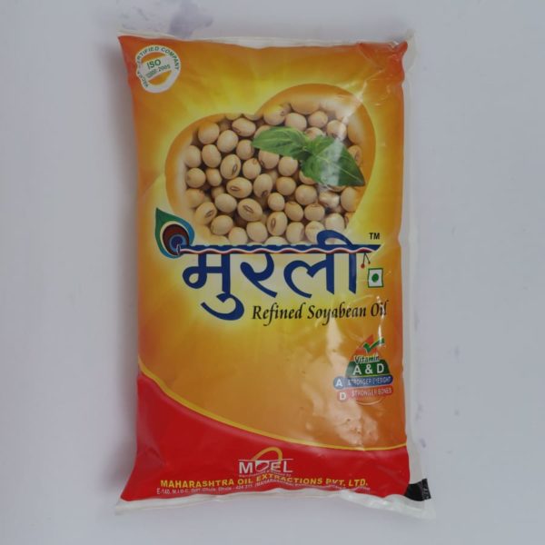 Murli Soyabean Oil 1Ltr Pouch